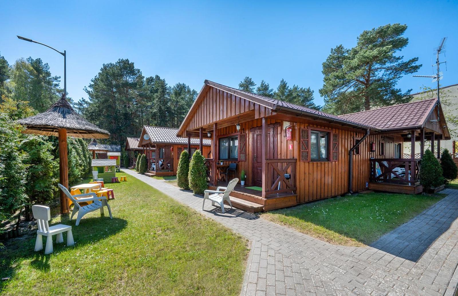 Domki Hawana Villa Dąbki Exterior photo